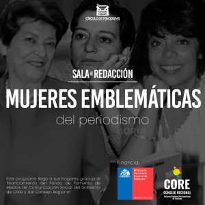 Mujeres emblemáticas del periodismo