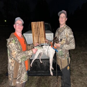 2022 NSD Louisiana State Hunt Winner Dainon Jones and Bad Brandy