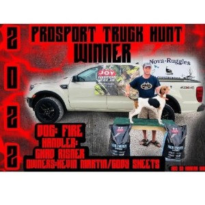 Pro Sport Nova Ohio 2022 Truck Hunt Winner Chad Risner and Fire!!!