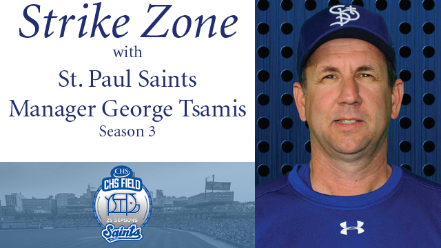 Strike Zone with St. Paul Saints Manager George Tsamis - January 2018