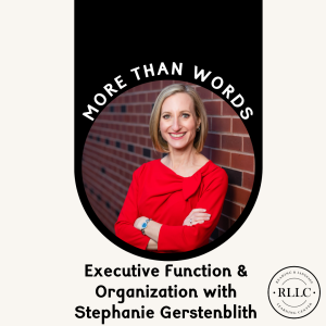 Executive Function and Organization with Stephanie Gerstenblith