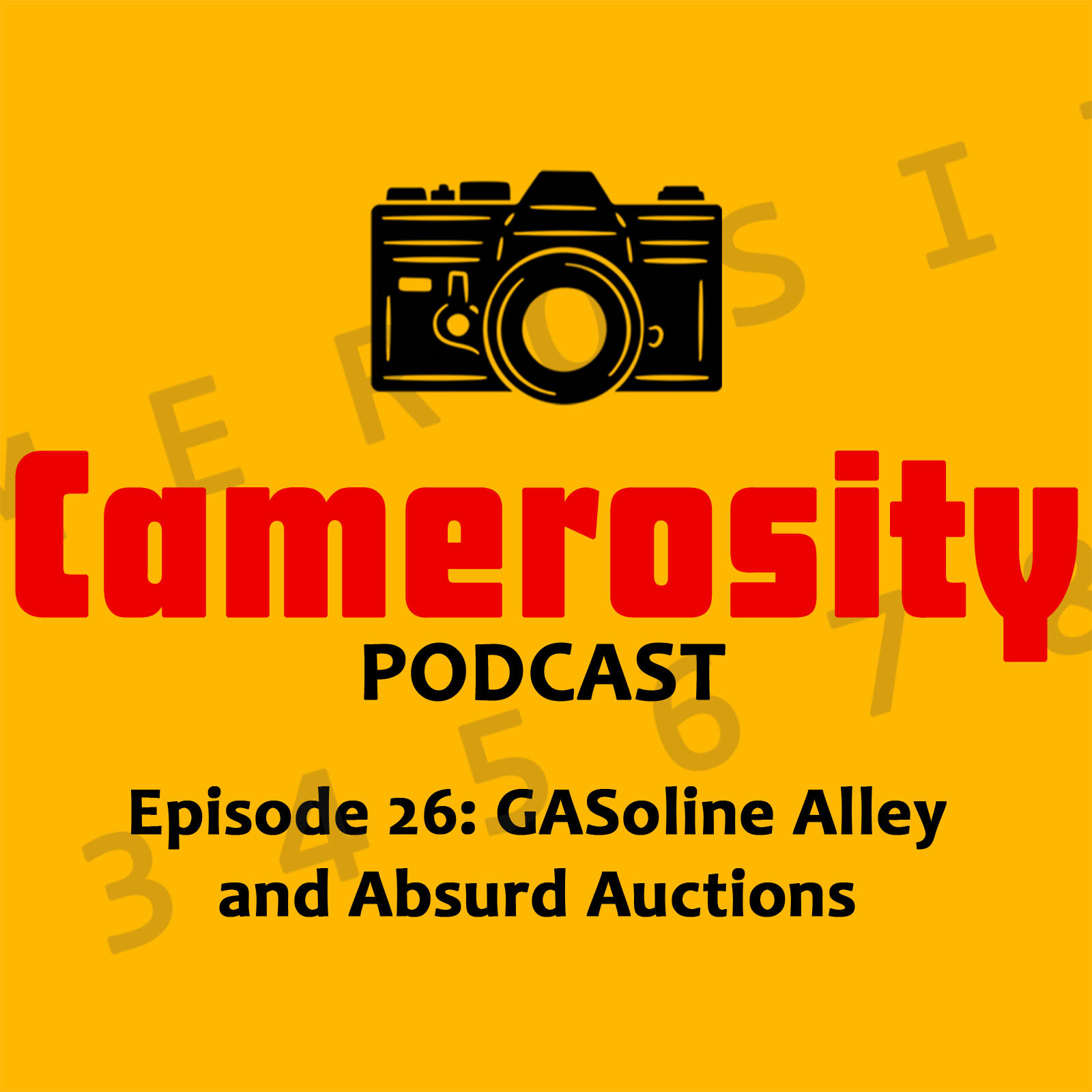 cover of episode Episode 26: GASoline Alley and Absurd Auctions