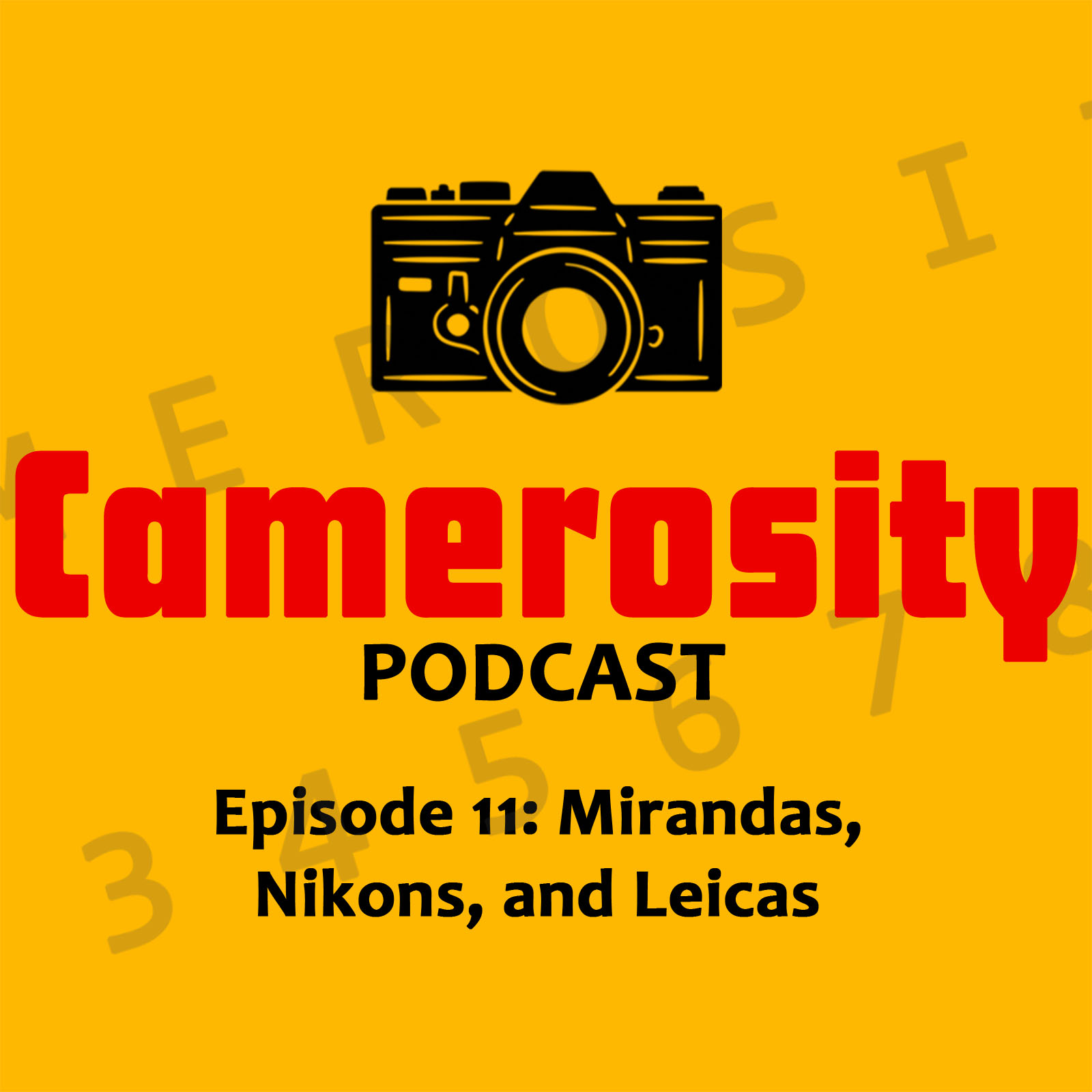 cover of episode Episode 11: Mirandas, Nikons, and Leicas