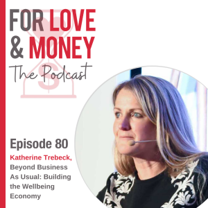 Ep 80 Katherine Trebeck: Beyond Business As Usual - Building the Wellbeing Economy