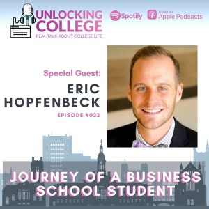 Ep22: Journey Of A Business School Student -  Eric Hopfenbeck