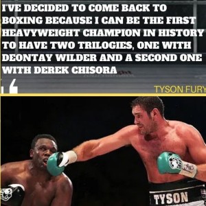 Tyson Fury Coming Out of Retirement for Derek Chisora Trilogy!? Fury vs Chisora 3 Is In The Works