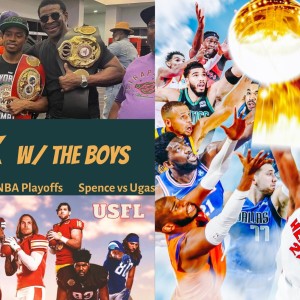 NBA Playoffs | Kyrie Irving is a VILLIAN! | Spence vs Ugas | USFL 1st Games | Heat SHUT DOWN Trae