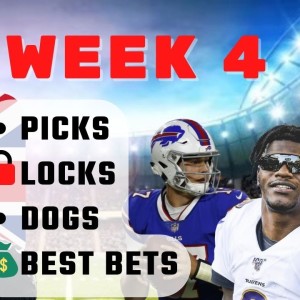 NFL Week 4 Picks | Best Bets - Locks/Dogs - Predictions | TNF Dolphins vs Bengals Recap
