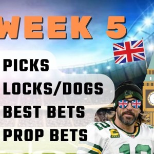 NFL Week 5 Picks | Best Bets - Locks/ Dogs - Prop Bets - Predictions | TNF Colts vs Broncos Recap