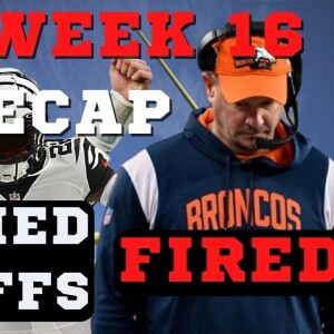 NFL Week 16 Recap - Hackett FIRED - Nick Foles Stinks - Texans WIN - Dolphins Lose 4th Straight