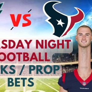 NFL WEEK 9 TNF Picks, Prop Bets & Best Bets | Eagles vs Texans Breakdown