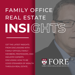 Interview with Mike Consol of IREI on Family Office Real Estate