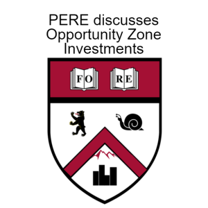 PERE discusses Opportunity Zone Investments