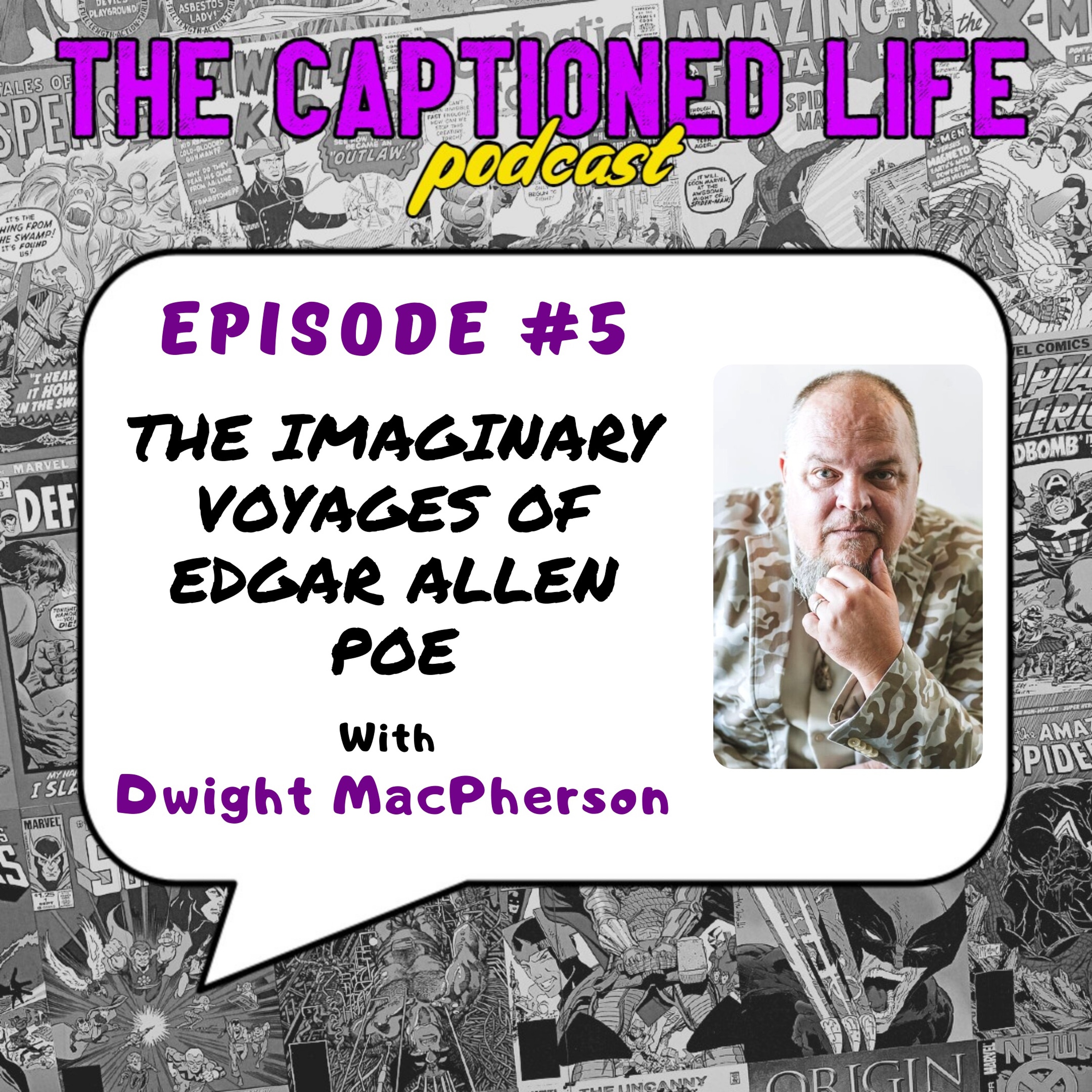 #5 The Imaginary Voyages Of Edgar Allan Poe With Dwight MacPherson Image