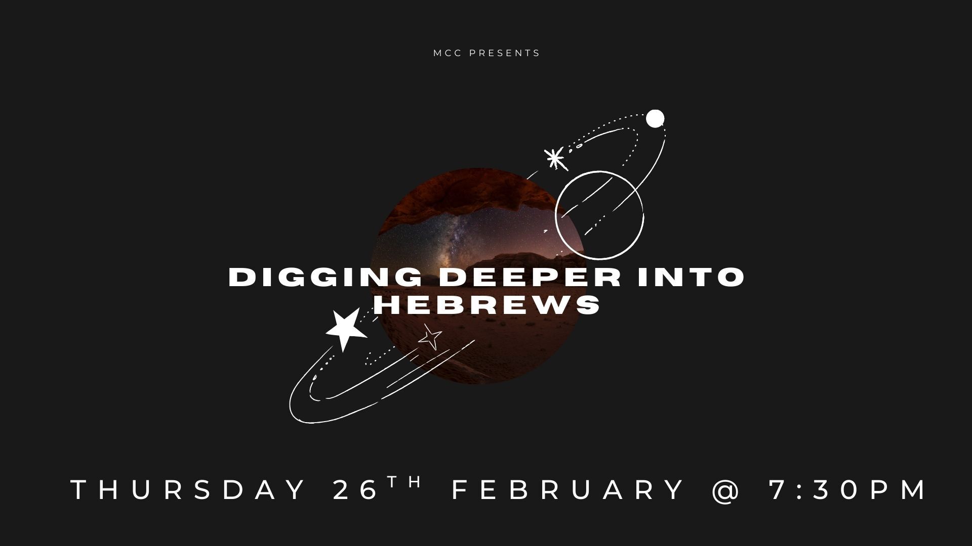 26 Feb 2026 - DIG session 1 - Digging deeper into Hebrews episode artwork
