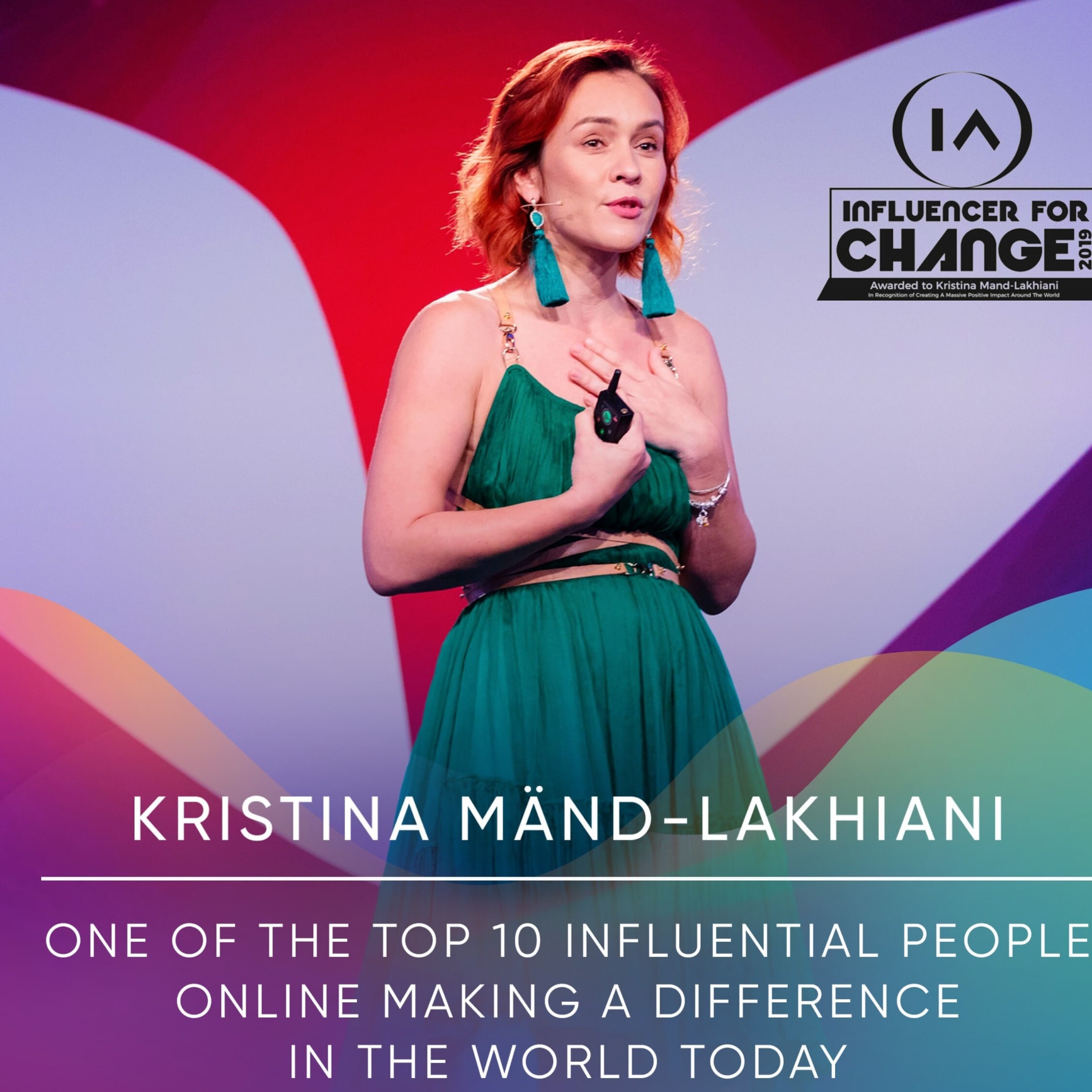 164 | Kristina Mand Lakhiani - Entrepreneur, Speaker, Mother, Philanthropist Image
