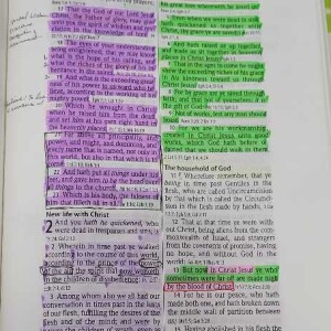 Ephesians and 1 Corinthians 12-14 KJV