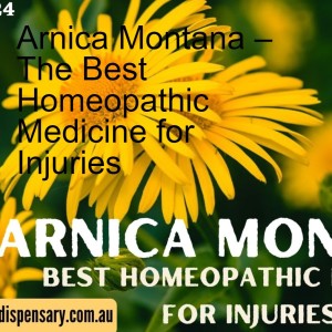 Arnica Montana – The Best Homeopathic Medicine for Injuries
