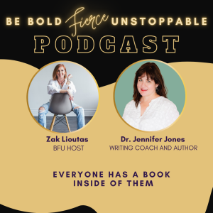 Ep #43 Everyone has a Book Inside of Them with Jennifer Jones