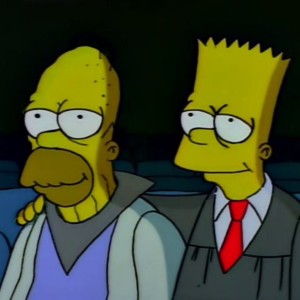 Ep210 Itchy & Scratchy: The Movie, Please Homer, Don’t Hammer ‘Em & Bart The Bad Guy (Guests: BT & Jackson)