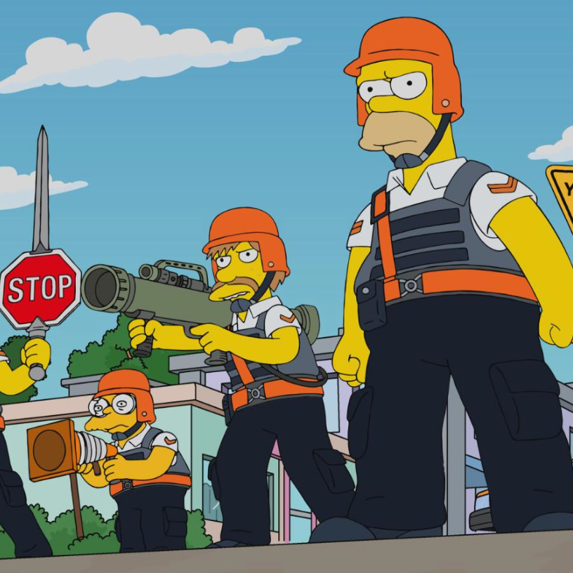 The Simpsons Index