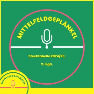 Stecktabelle 2024/25: 2. Liga.