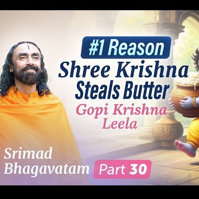 #1 Reason Shree Krishna Steals Butter - The Secret of Braj Gopi Krishna Leela