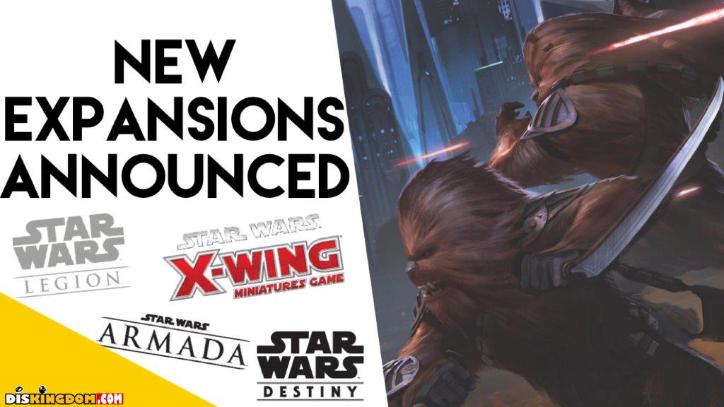 Our Thoughts On The New Expansions Announced At GenCon For Star Wars Legion, X Wing & Armada