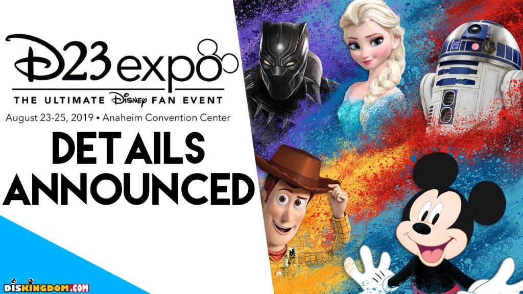 D23 Expo 2019 Details Announced