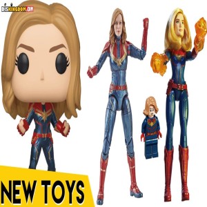 Taking A Look At The New Captain Marvel Merchandise