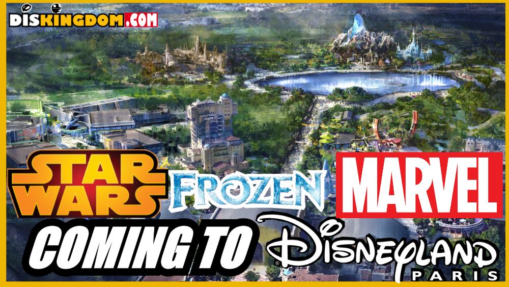 Disneyland Paris Getting €2 Billion For New Star Wars, Frozen &amp; Marvel Lands