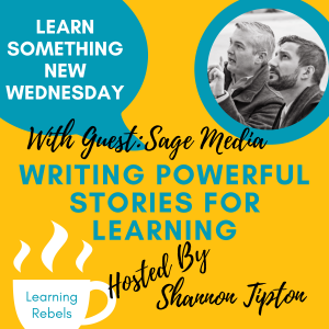 Learn Something New Wednesday with Richard Fleming: Writing Powerful Stories (even if you think you can’t)