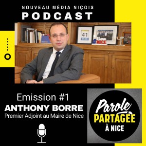 Lancement de Parole partagée à Nice avec Anthony Borré