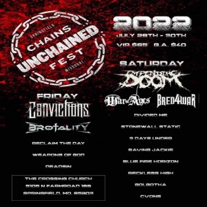 CHAINS UNCHAINED FEST 2022 AD