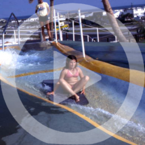 FLASHBACK (Okaloosa): Water Boggan on Okaloosa Island -  Behind the scenes