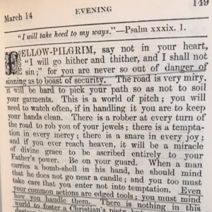 Spurgeon's Morning and Evening Mar 14 PM