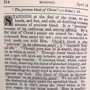 Spurgeon's Morning and Evening Apr 16 AM