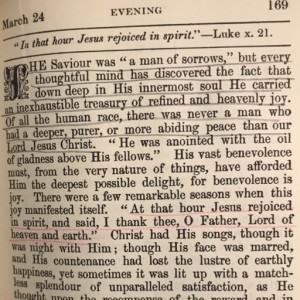 Spurgeon's Morning and Evening Mar 24 PM