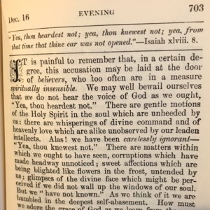 Spurgeon's Morning and Evening Dec 16 PM