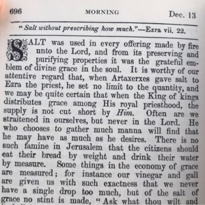 Spurgeon's Morning and Evening Dec 13 AM