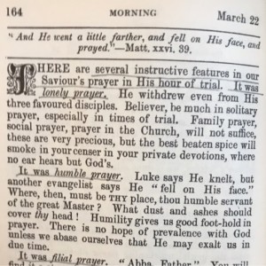 Spurgeon's Morning and Evening Mar 22 AM