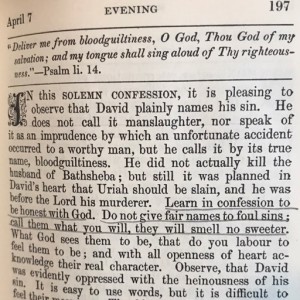 Spurgeon's Morning and Evening Apr 7 PM