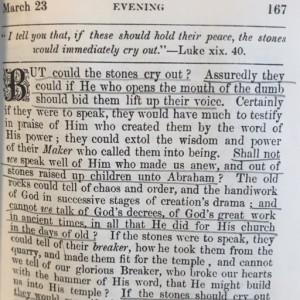 Spurgeon's Morning and Evening Mar 23 PM