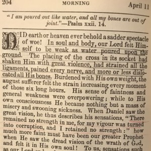 Spurgeon's Morning and Evening Apr 11 AM