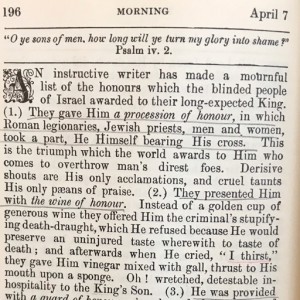Spurgeon's Morning and Evening Apr 7 AM