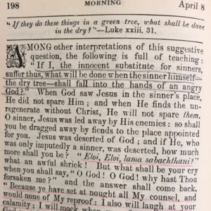 Spurgeon's Morning and Evening Apr 8 AM