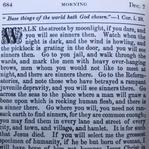 Spurgeon's Morning and Evening Dec 7 AM