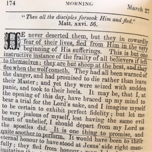 Spurgeon's Morning and Evening Mar 27 AM