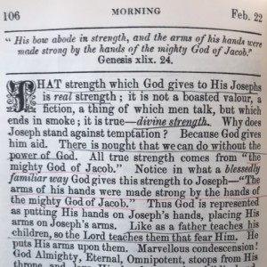 Spurgeon's Morning and Evening Feb 22 AM