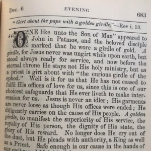 Spurgeon's Morning and Evening Dec 6 PM